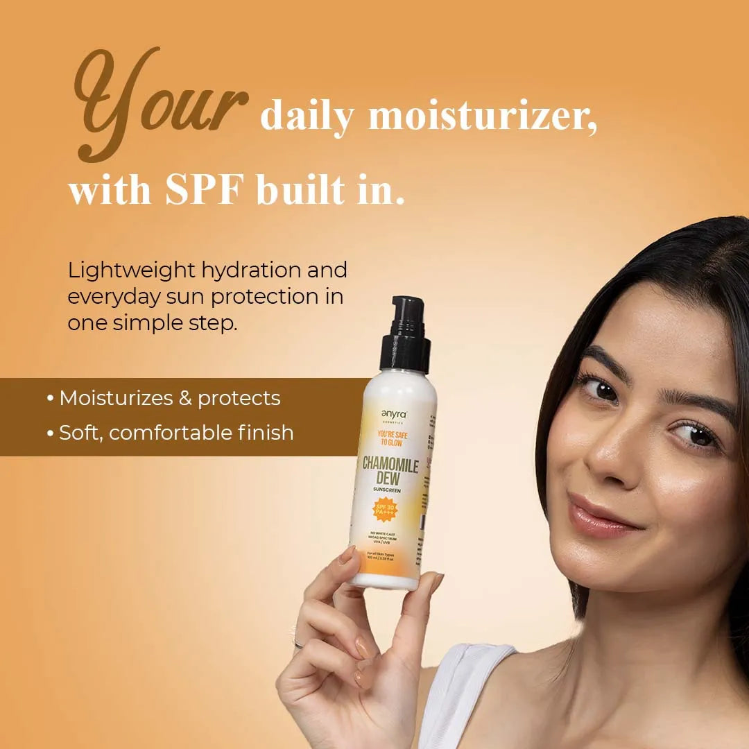 Chamomile Dew 2-in-1 Sunscreen Moisturizer