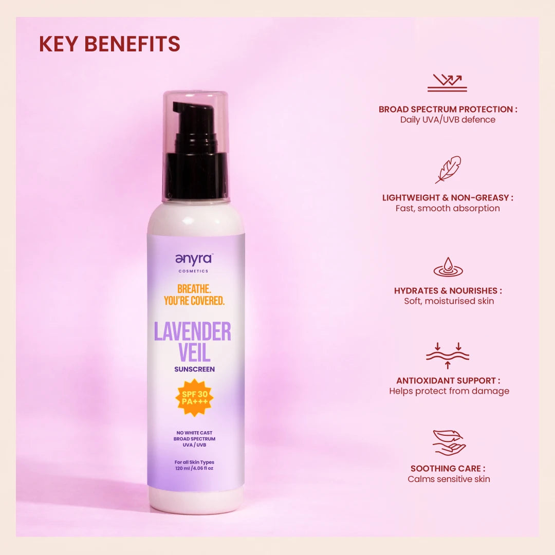 Lavender Veil Sunscreen