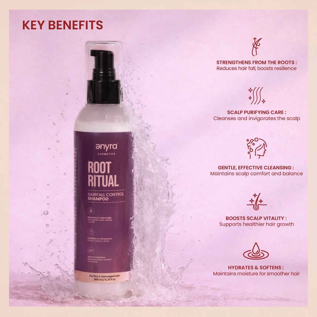 Root Ritual Hair Fall Control Shampoo